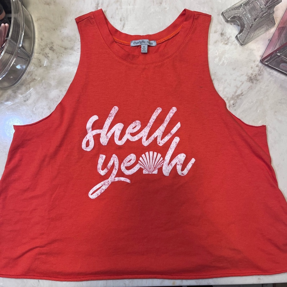 Charlotte Russe Beach Tank Top. Size M.